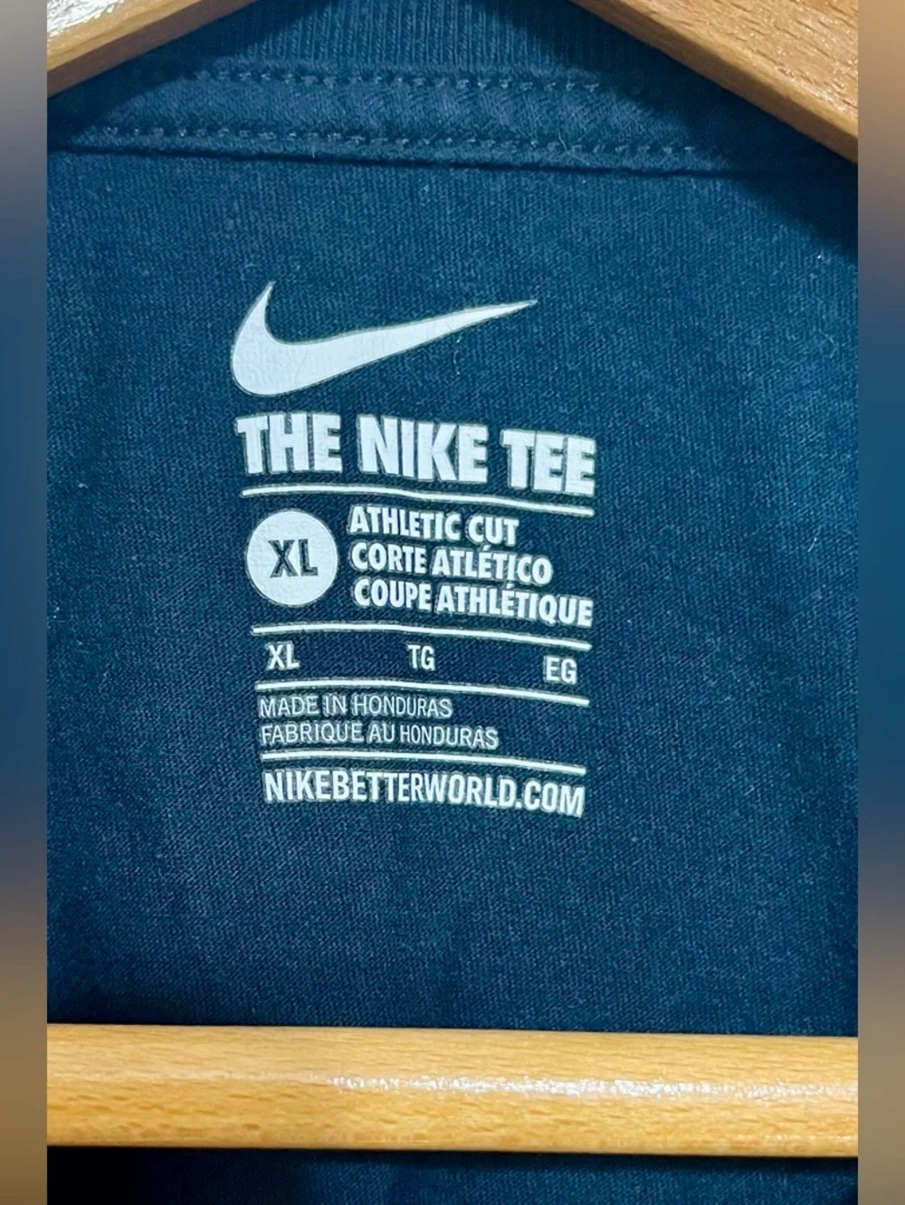 Nike Dark Blue Graphic 'Just Do It'‎ Tee Size XL